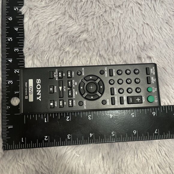 Sony Remote Control RMT-D187A for DVD Player Black OEM - Tested Working - Picture 11 of 11